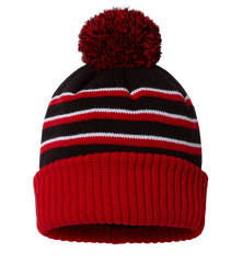 RICHARDSON Custom Unisex Stripe Pom Cuffed Beanie